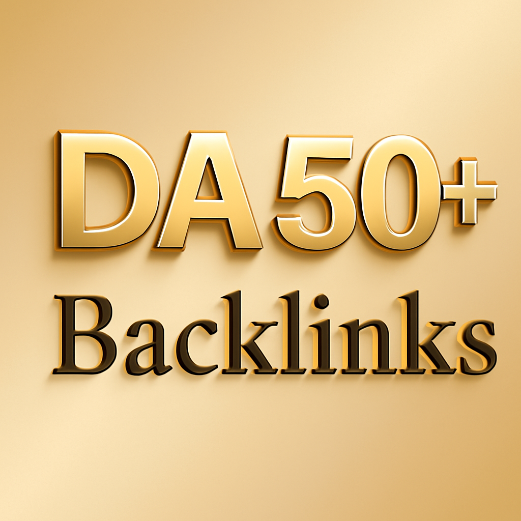 DA 50+ Backlinks